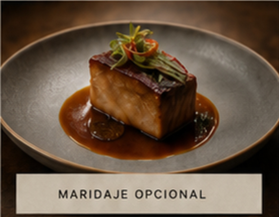 Materia: pesca del día, cítricos y ají verde